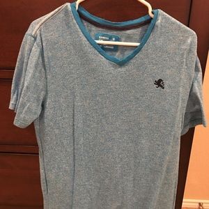 Light blue large Express slub t-shirt / 2 for $8